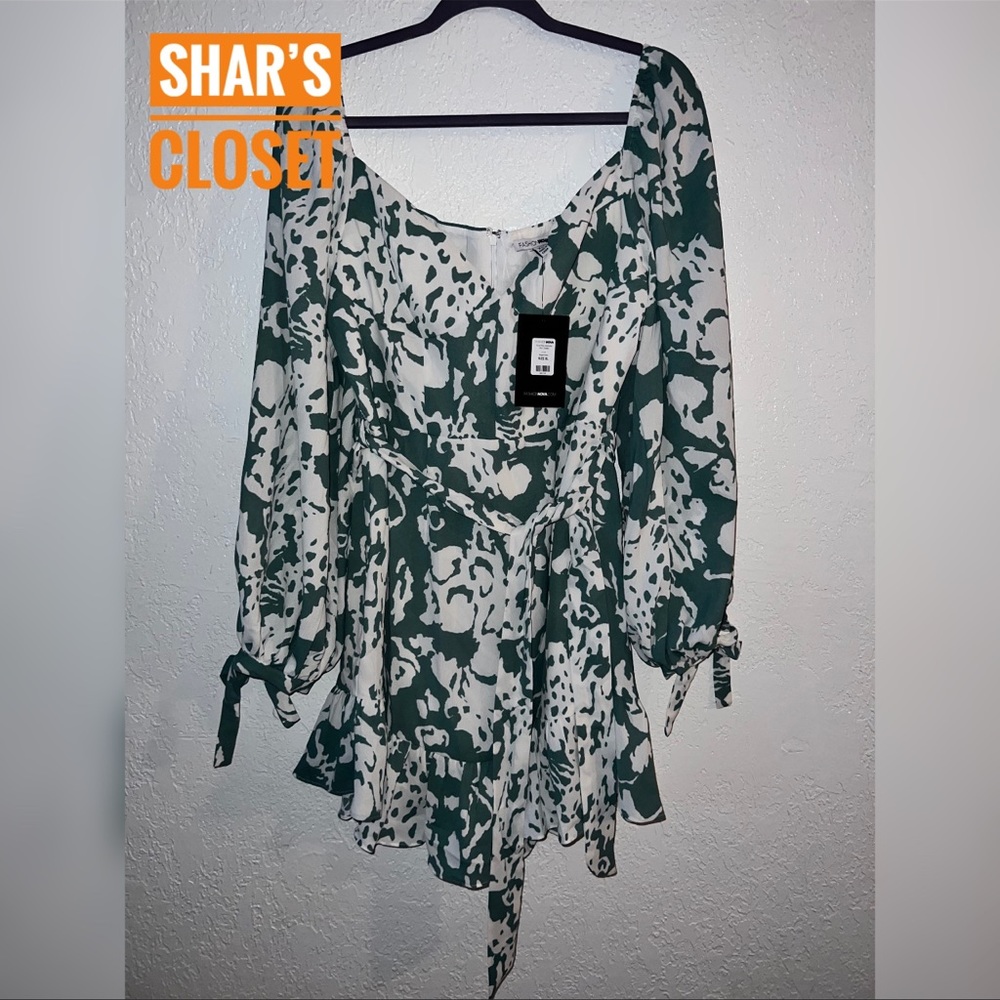 Fashion Nova | Trust My Instincts Dress | XLarge | Green